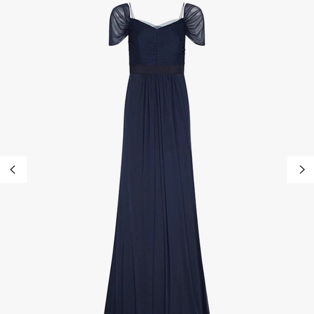 Adrianna Papell tulle gown